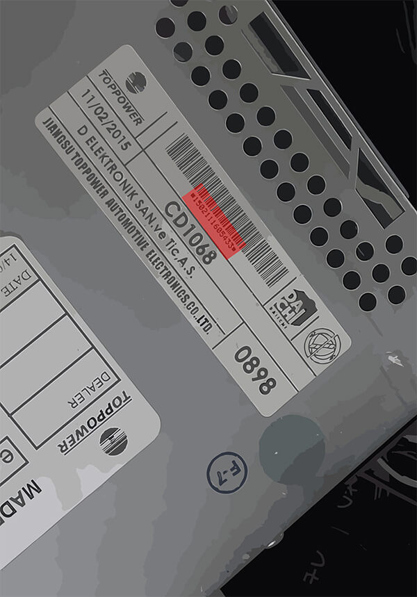 Fiat TopPower serial number